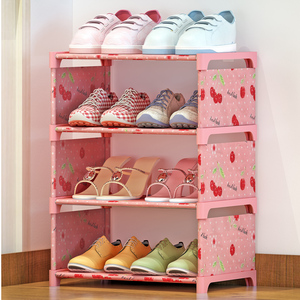 Zapatero <span class=keywords><strong>de</strong></span> tela no tejida para niños, estante <span class=keywords><strong>de</strong></span> almacenamiento Simple para zapatos, gran oferta - Product Image 2