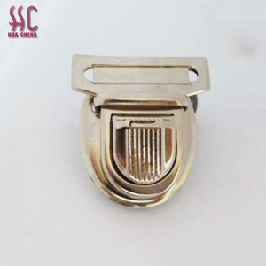 Serrure <span class=keywords><strong>à</strong></span> pression en métal antique, pour sacs, serrure portefeuille - Product Image 2