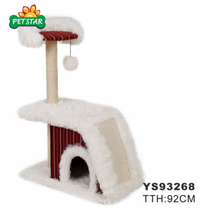 China distributor wholesale luxury cute cat trees scratching post for the big cats - Product Image 2