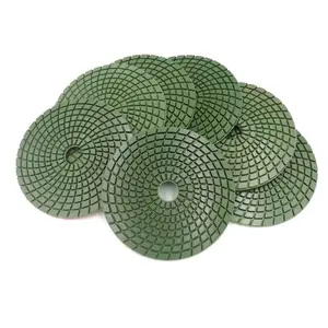 4" 10mm dry and wet grinding 30# 50# grinding disc / sanding disc / diamond polishing abrasive tools discs