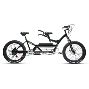 2 asientos al aire libre crucero grasa neumático <span class=keywords><strong>de</strong></span> la <span class=keywords><strong>bicicleta</strong></span> <span class=keywords><strong>de</strong></span> dos <span class=keywords><strong>ruedas</strong></span> tándem <span class=keywords><strong>bicicleta</strong></span> <span class=keywords><strong>de</strong></span> carretera con Motor <span class=keywords><strong>de</strong></span> 250W - Product Image 1