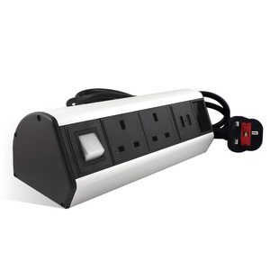 Reino Unido escritorio mesa con RJ45 redes con <span class=keywords><strong>2</strong></span> usb con enchufe UK - Product Image 2