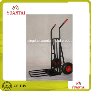Heavy duty dural maneta mano carretilla de mano de camiones dos ruedas 300-4 - Product Image 5