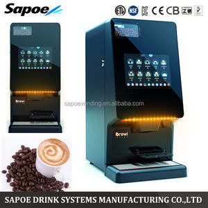 Máquina de Café Comercial Automática con Pantalla Táctil Dinámica Sapoe, de Grano a Taza - Product Image 3