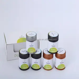 פח אורגני Matcha עם מותג/OEM חבילה Matcha אורגני טקסי Matcha