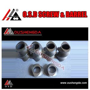 Elemento de tornillo/tornillo de segmento para corrotación de tornillo doble paralelo y barril/tornillo doble y cilindro para gránulos - Product Image 1