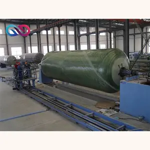 Máquina de bobinado horizontal, línea de producción de tanque frp, fibra de vidrio grp, máquina de fabricación de tanques