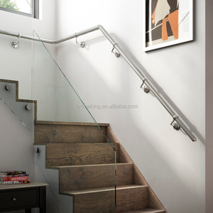 Steet316 — accessoires pour la rambarde/support de verre, support mural, raccords de chemin d'escalier en acier inoxydable 304 - Product Image 2