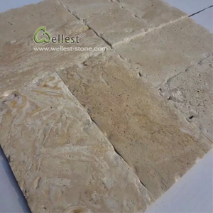 <span class=keywords><strong>Versailles</strong></span> Modèle brossé bord ciselé travertin carreaux de sol - Product Image 1