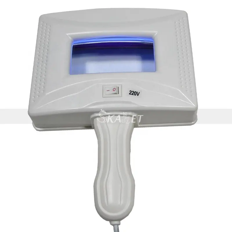 Analyseur Facial Portable, Machine pour les soins de la peau, avec lampe à bois,