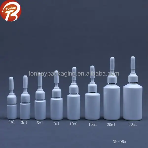 2ml 3ml 5ml 7ml 10ml 15ml 20ml 30ml Plastik ampullen Serum flasche Gesichts serum flaschen XH-95