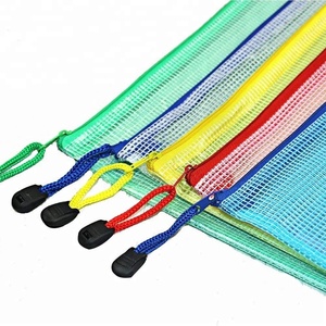 Lưới Túi Tài Liệu A5 Kích Thước Duralble Nhựa Dây Kéo Tập Tin Ví - Product Image 4