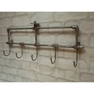 Duvara Monte Endüstriyel Retro Antik Stil Metal Coat Hooks