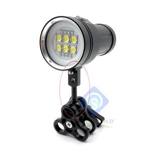 Froid intense Bras Lampe De Poche Bras Base Adaptateur Universel Pour Plateau Poignée Plongée Photographie Lampe De Poche - Product Image 5