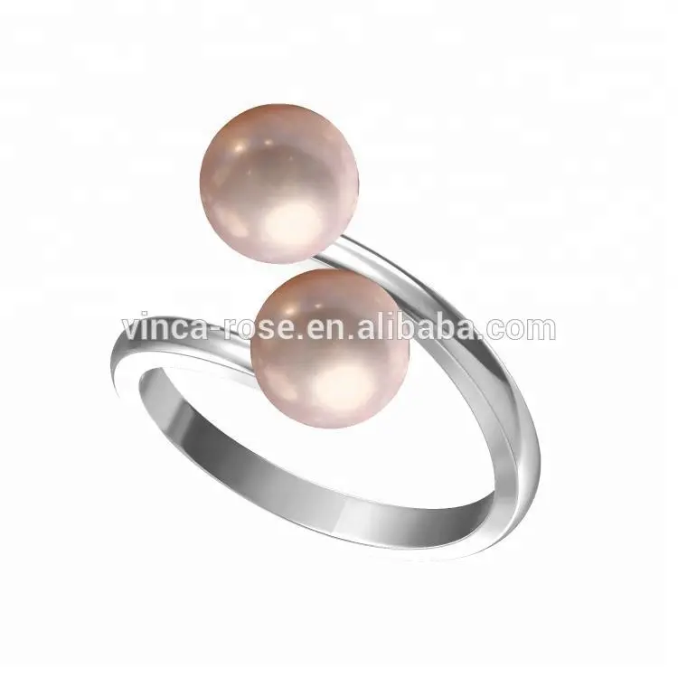 Neueste designs 925 silber ursprünglichen perle moti ring südsee perlen schmuck perle halterungen kulturellen ring für frauen