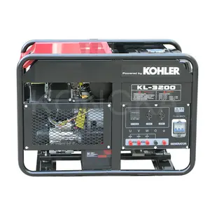 Kohler motor 12kw 12000 watt 15kva 25HP 230 v 400 v benzine generator
