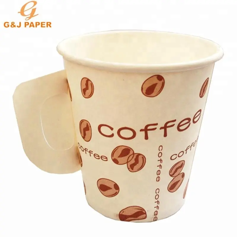 Carta a doppia parete tazza da tè e tazza da caffè usa e getta bere caldo 6 once carta artigianale, carta per uso alimentare 1-8 colori
