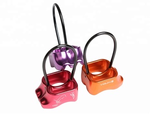 XINDA Descender d'<span class=keywords><strong>escalade</strong></span> ATC en aluminium durable, matériau en acier pour l'<span class=keywords><strong>escalade</strong></span> occasionnelle, les excursions en plein air, corde de 8-12 mm, 60 g - Product Image 4