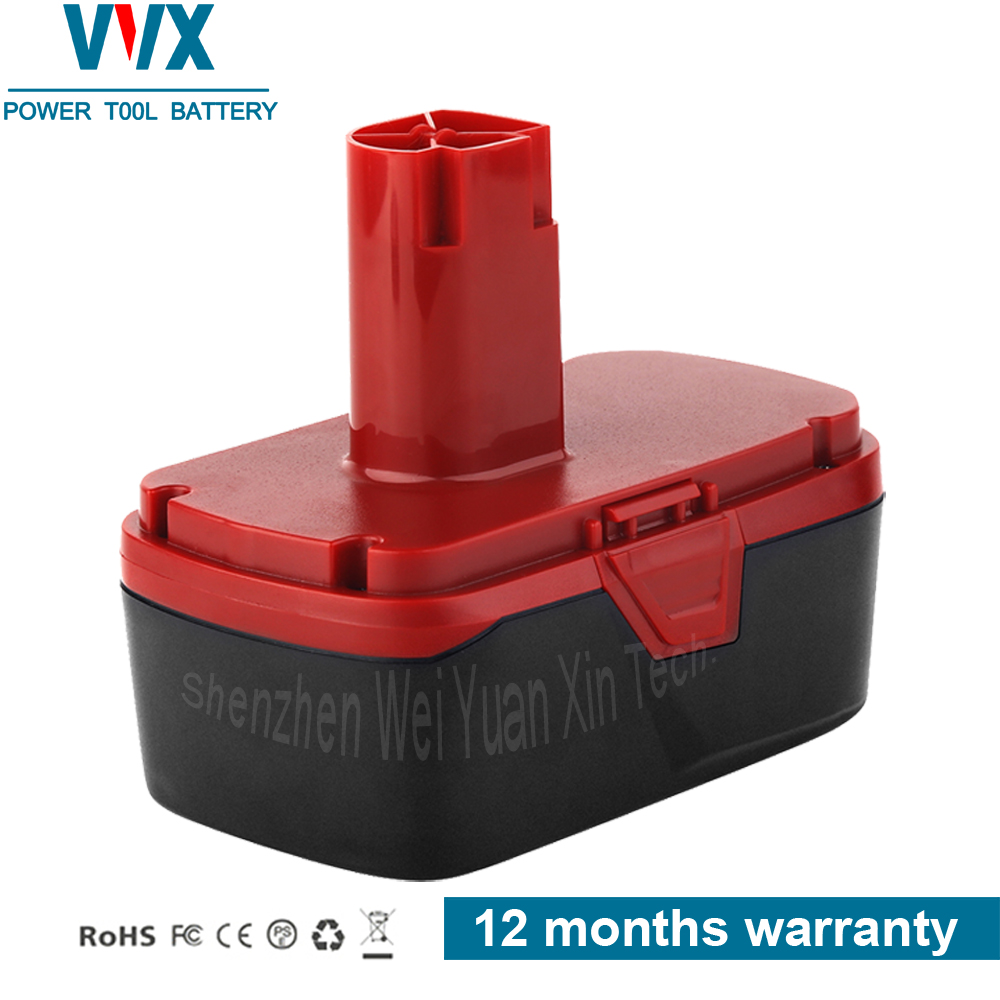 Комплект литий-ионных батарей высокой емкости Craftsman C3 19,2 в XCP для беспроводных электроинструментов