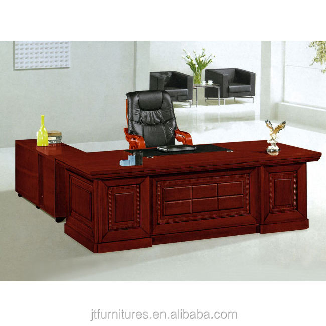 Cheap Office Furniture Executive Front PU Design Curved European Style  Import Office Furniture Office Desk