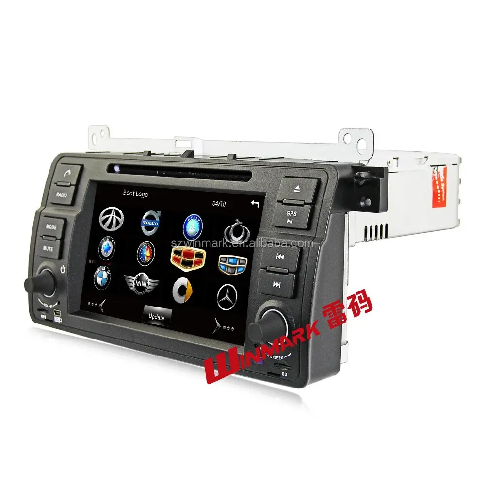 Dj7062 7" lcd dokunmatik ekran araba dvd oynatıcı bmw e46/m3 mtk3360( win ce 6.0) canbus/gps/bt/rds/radyo/tv/ipod/3g/Swc/pip vb