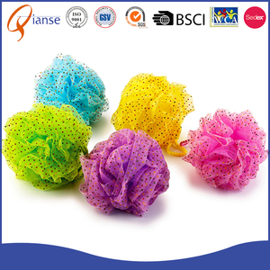 Nueva Esponjas De Baño Ducha Exfoliante Jabón De Baño de Lavado Bola de Malla Ducha de Hojaldre - Product Image 1