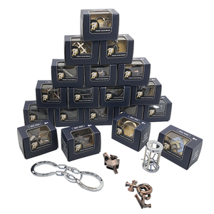 Burr puzzle casting iron intelligence metal puzzle per adulti CBL5077 - Product Image 4