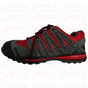 CE certification good looking fashion sports safety shoes with steel toe cap rubber sole