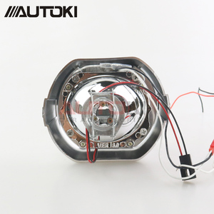 Autoki xe Đèn pha độ sáng cao LED mắt thiên thần shrouds với HID 2.5 "ống kính máy chiếu - Product Image 6