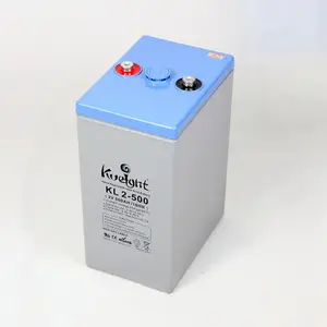 $2 V 500 Ah 600 Ah 800 Ah Opslag Gel Deep Cycle Batterij Voor Zonnestelsel