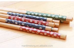 <span class=keywords><strong>Palillos</strong></span> de Bambú con Estampado de Vajilla Pequeña de Colores, <span class=keywords><strong>Palillos</strong></span> Ecológicos Únicos mtl - Product Image 2