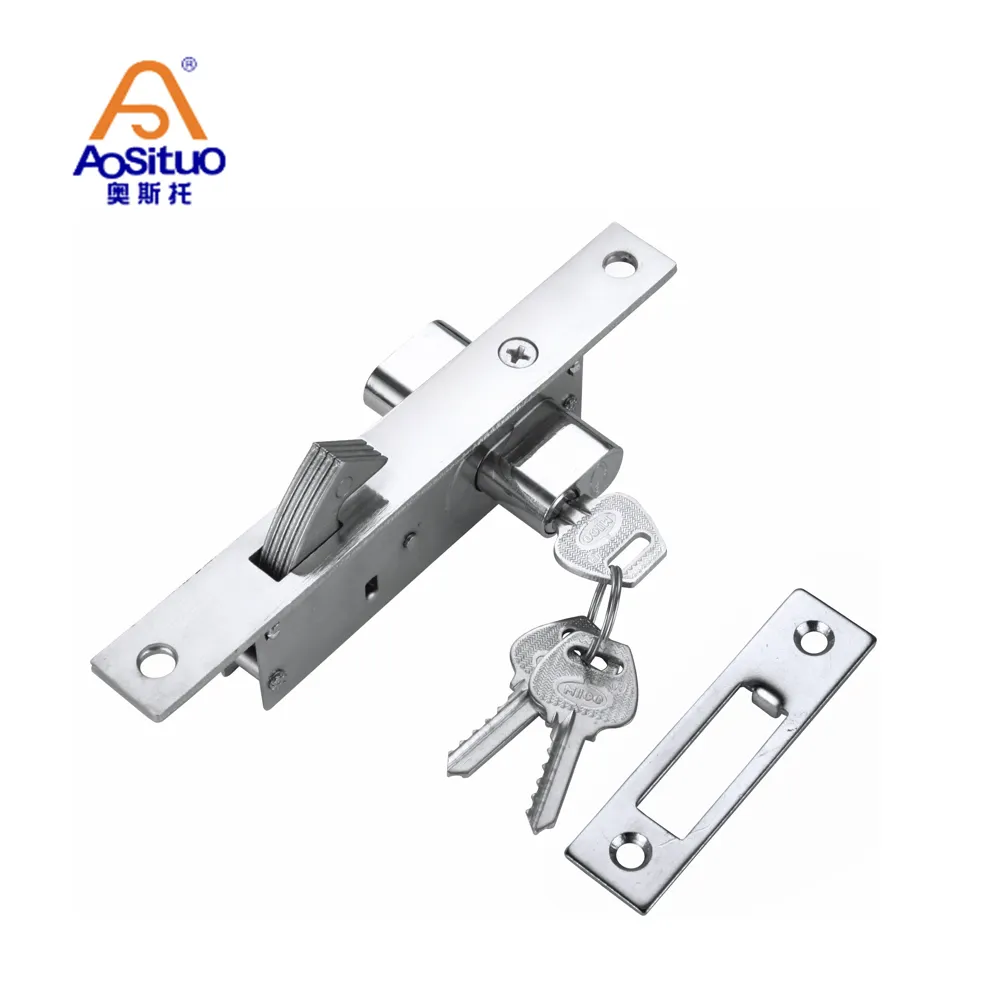 Practical sliding door lock for aluminum door security double sided door lock