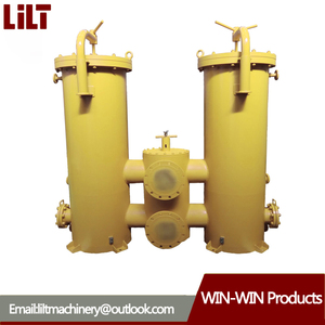 Đúc thép không gỉ thủy lực <span class=keywords><strong>Duplex</strong></span> dòng dầu lọc thiết bị SS đôi lọc - Product Image 4