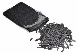 6 £ 6 Bags मुफ्त जाल मीडिया में सक्रिय लकड़ी का कोयला कार्बन बैग मछलीघर मछली तालाब के लिए कनस्तर फिल्टर - Product Image 3
