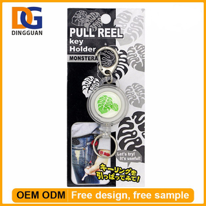 Round retráctil <span class=keywords><strong>ID</strong></span> Correa carrete insignia clip - Product Image 4
