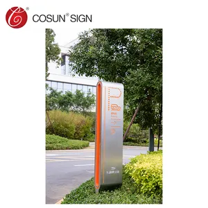 Trafic extérieur Route Stand Signe Du Pylône Conseil Conception Échantillons Avec Lettre Pour Les Magasins
