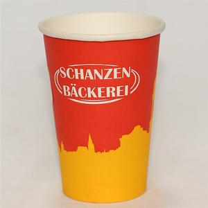 Alta calidad desechables 16 oz para llevar agua papel de pared simple taza de té - Product Image 4
