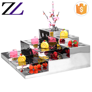 Cung Cấp Dịch Vụ Ăn Uống Led Acrylic Rèn Đứng Ice Storage Tank Buffet Thiết Bị Làm Mát Thực Phẩm Lạnh Hiển Thị/Thuyền Hình Dạng Ice Bucket - Product Image 5