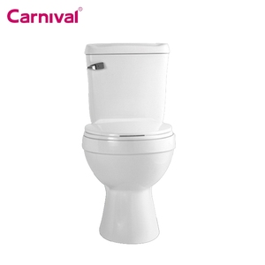 Trung Quốc Nhà cung cấp 'hiện đại thiết bị vệ sinh Ấn Độ gốm dual-tuôn ra hai mảnh <span class=keywords><strong>WC</strong></span> nhà vệ sinh tầng gắn S-trap cho khách sạn cho thoải mái - Product Image 2