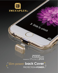 2000 mAH puissance banque commodité <span class=keywords><strong>externe</strong></span> <span class=keywords><strong>batterie</strong></span> de téléphone en métal pour apple <span class=keywords><strong>iphone</strong></span> 6 <span class=keywords><strong>plus</strong></span> - Product Image 2