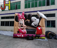 Mini aire de jeux gonflable Mickey Mouse pour enfants en vente