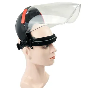 Clear Visor Chemical Splash and UV/IR Rays Face Shield Chemical Protection