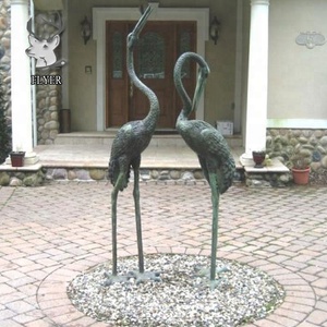 Escultura <span class=keywords><strong>de</strong></span> Aves Grandes <span class=keywords><strong>para</strong></span> Decoración <span class=keywords><strong>de</strong></span> Exteriores, Estatua <span class=keywords><strong>de</strong></span> Garza <span class=keywords><strong>de</strong></span> Bronce en Venta - Product Image 6