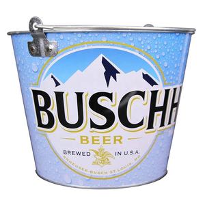 Cubo de hielo de lata de hierro azul verde amarillo rojo para Caperdonich Holba Pilsner Urquell Platan Postrizinske Poutnik Brewery Radegast - Product Image 5