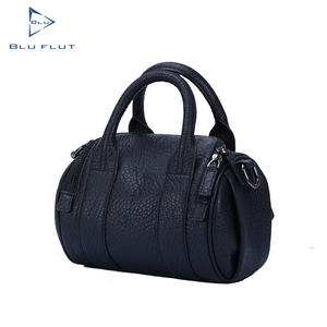Low MOQ Custom Design <strong>Black</strong> Female Genuine Leather Women <strong>Handbag</strong> <strong>Black</strong> <strong>Handbag</strong> <strong>Small</strong> - Product Image 2