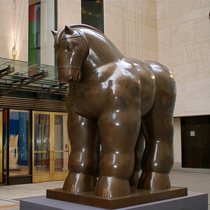 Sculpture de cheval, 33 cm, en laiton - Product Image 6