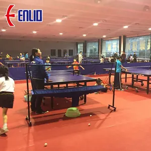 ITTF Matras Tenis Meja Lantai Olahraga PVC Diakui