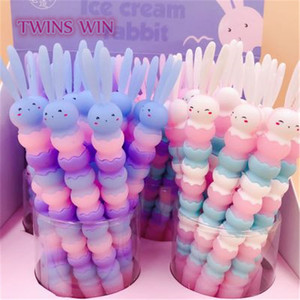 Factory Wholesale Good Quality the Most Popular Colorful <strong>Rabbit</strong> Stationery Korean Gel <strong>Pen</strong> 1569 - Product Image 6
