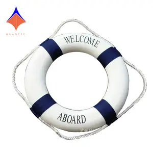 Customize Available Dark Blue and Red O01 Marine Life Buoy for Decorative