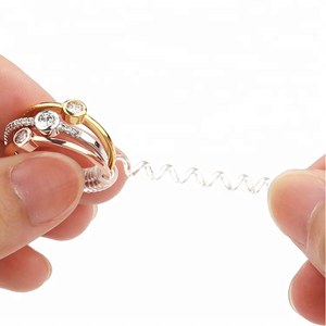 Penyesuai Ukuran Cincin Ramah Lingkungan Mudah Digunakan dari Plastik Silikon PVC - Product Image 1